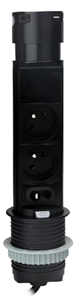 RE603USB - Asztali aljzat (kihúzható)