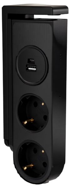 RECS2USB - Asztali aljzat (csiptethető)