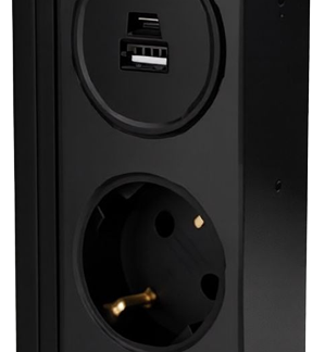 RECS2USB - Asztali aljzat (csiptethető)