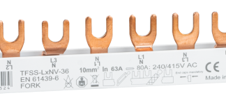 TFSS-LXNV-36 - Soroló sín, villás kivitelű