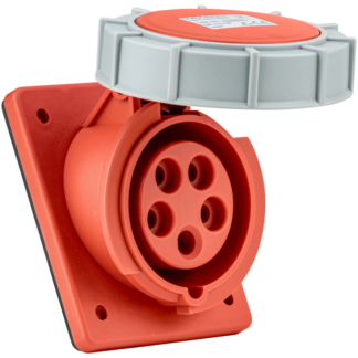 TICS-315IP67 - Beépíthető ferde ipari csatlakozóaljzat