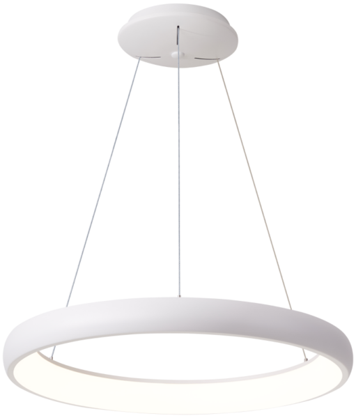 GLORHW72W - LED függesztett lámpa, gyűrű forma, fehér, távirányítós