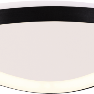 GLTRCB60W - LED mennyezeti lámpa, háromszög forma, fekete, távirányítós