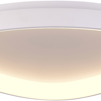 GLTRCW60W - LED mennyezeti lámpa, háromszög forma, fehér, távirányítós