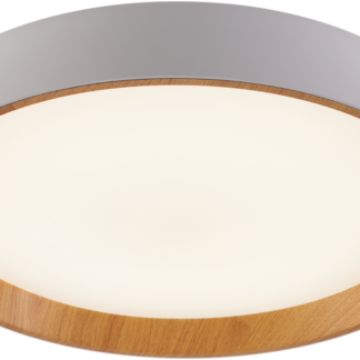 MFJRW45W - LED mennyezeti lámpa, gyűrű forma, fehér/arany, távirányítós